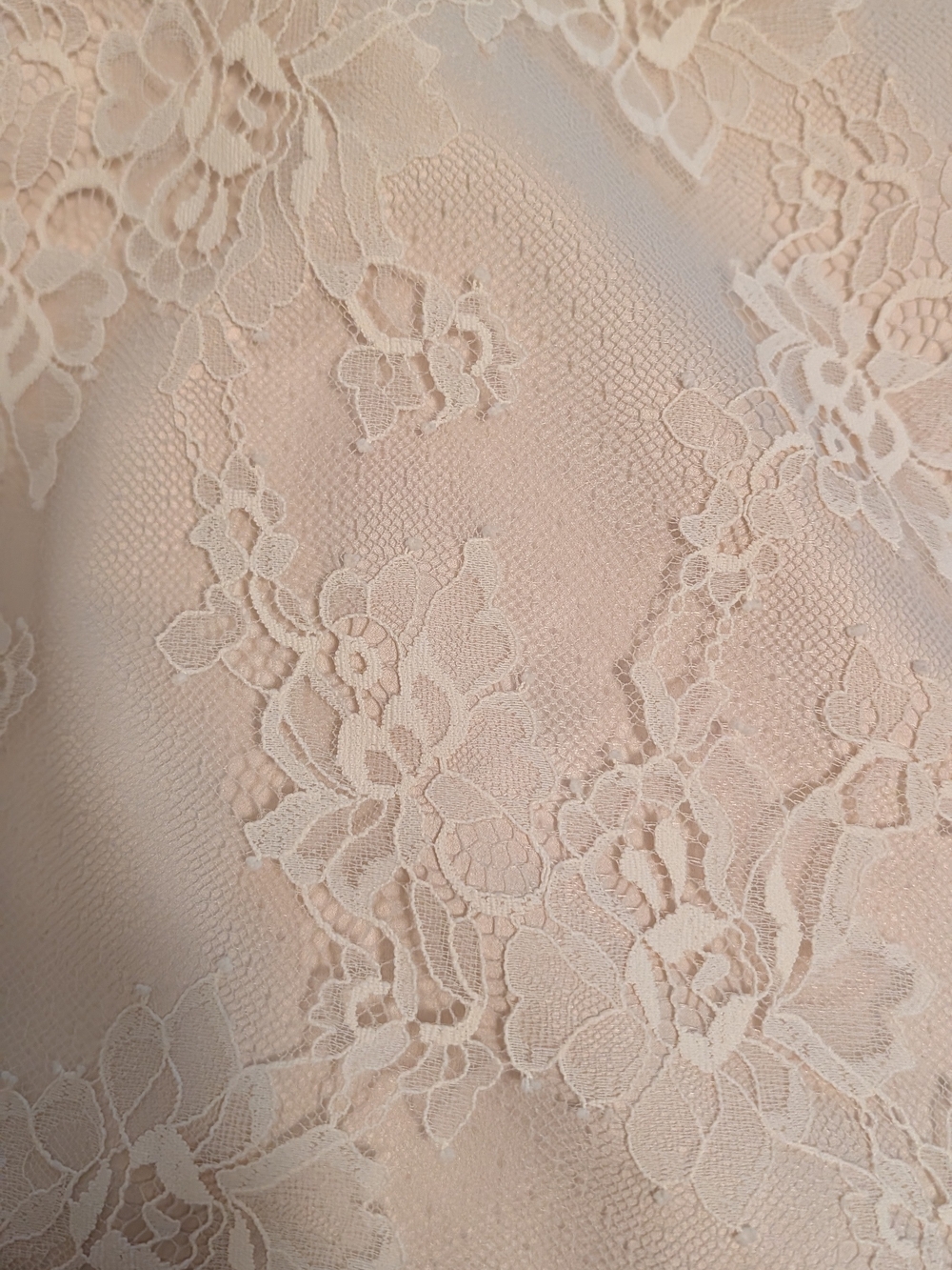 Aliana House Of CB Ivory Lace Sleeve Dress - Picture 13 of 14